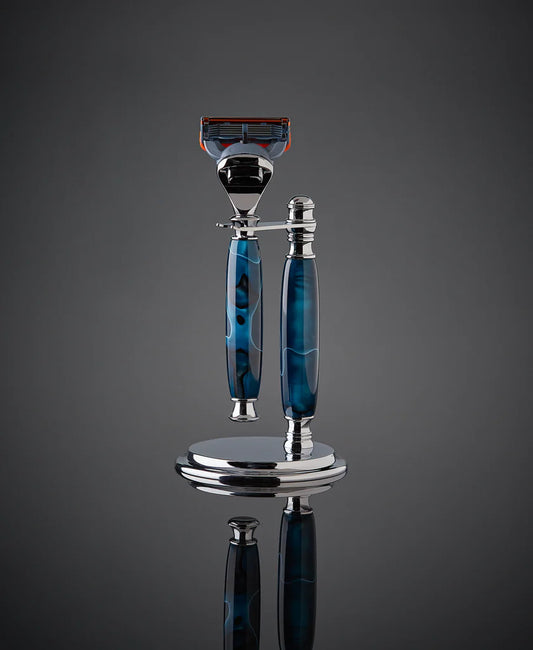 Handmade Lathe turned Razor handles