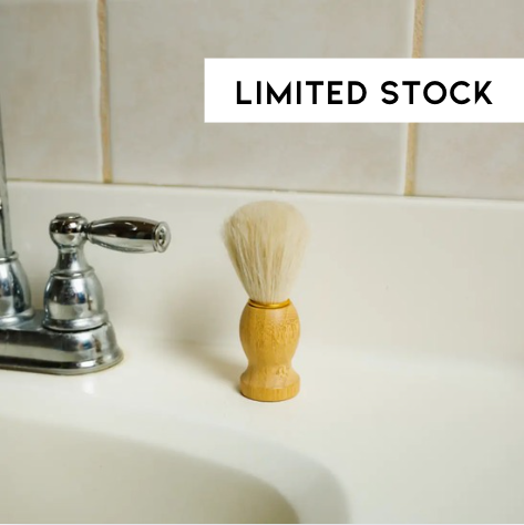 Natural Bristle Shave Brush | Shaving | Earth Day Bestseller