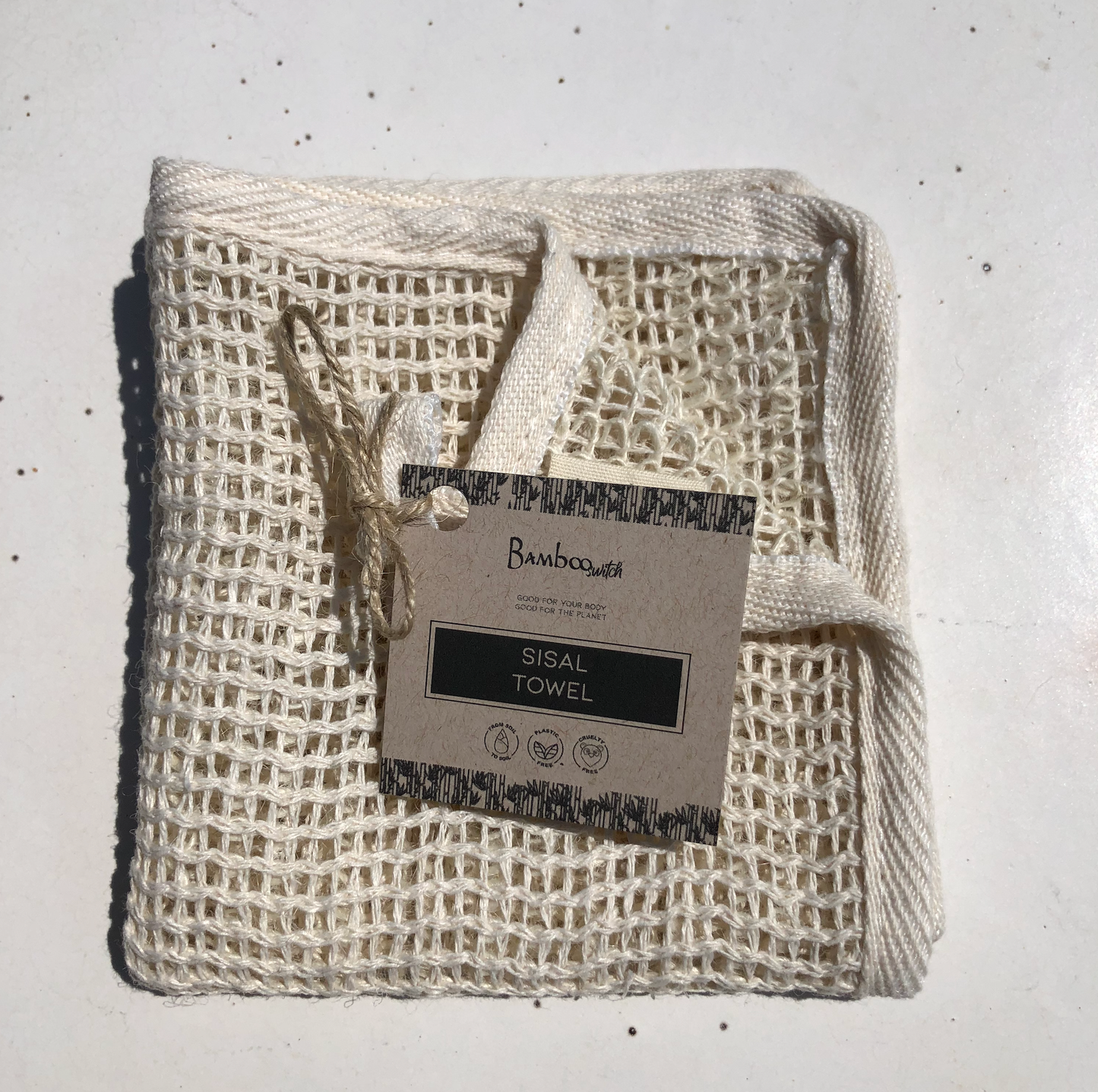 Sisal Exfoliating Body Towel | Earth Day Bestseller