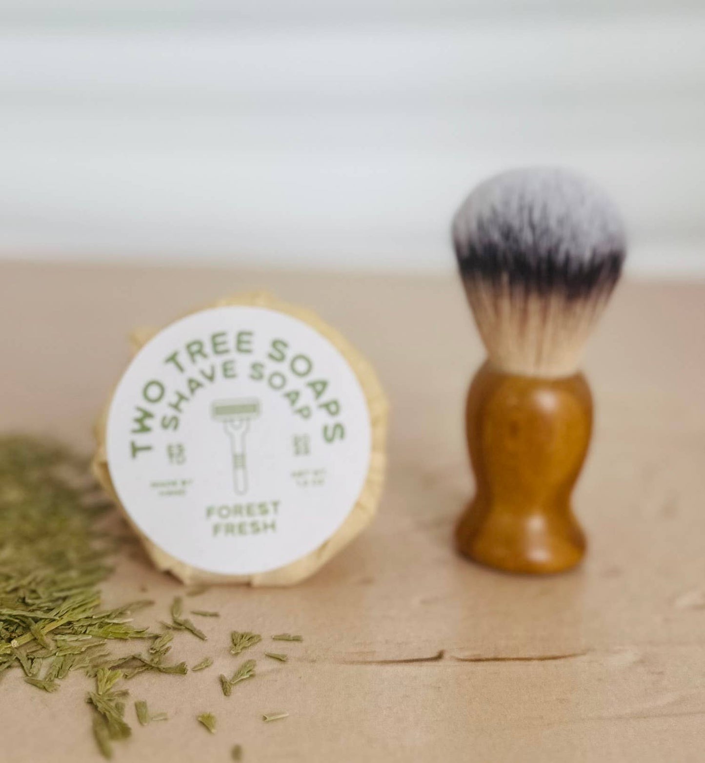 Natural Handmade Shave Soap - Forest Fresh