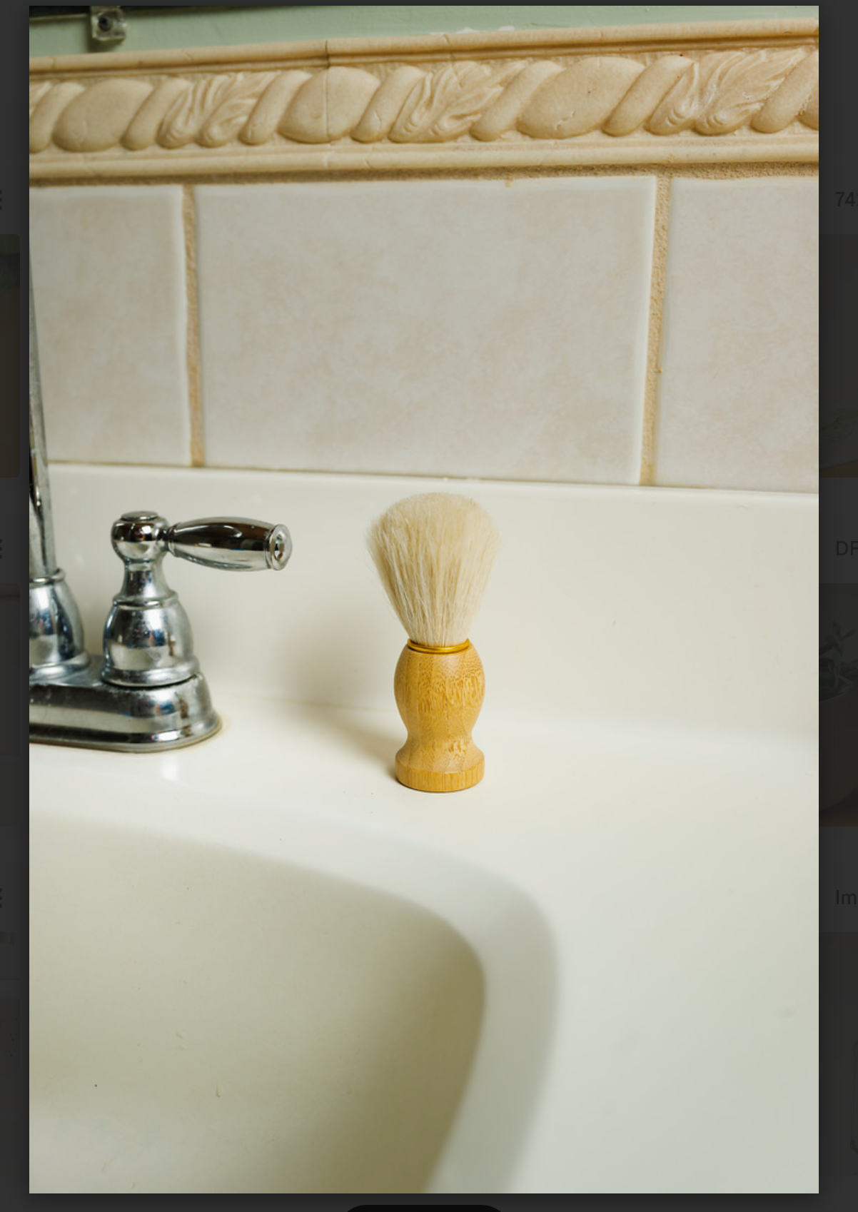 Natural Bristle Shave Brush | Shaving | Earth Day Bestseller